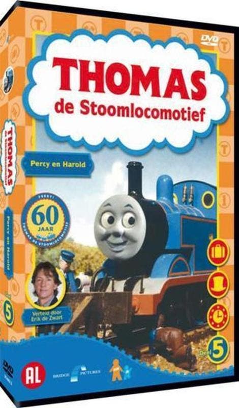 Thomas de stoomlocomotief Percy en Harold (dvd tweedehands, Cd's en Dvd's, Dvd's | Actie, Ophalen of Verzenden