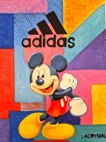 Lacrymal - (100% unique & handpainted) Fashion Sport Mouse