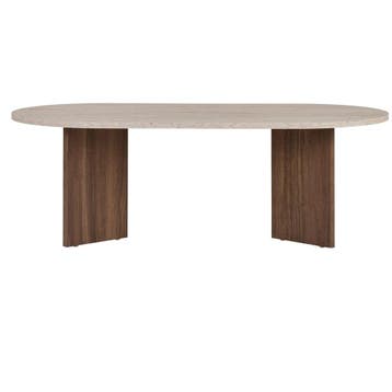 Evila Modern Coffee Table, 119 Cm X 40 Cm X 60 Cm,, Verzenden, Nieuw, 50 tot 100 cm, Scandinavisch