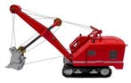 Nzg Modelle - Scale 1:50 - Model vrachtwagen - Escavatore a, Nieuw