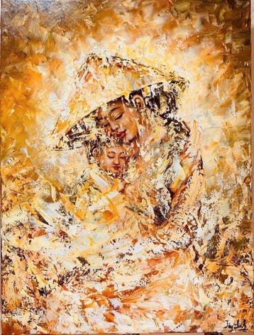 Le Van L (1987) - LHéritage de la Terre 80 60 cm
