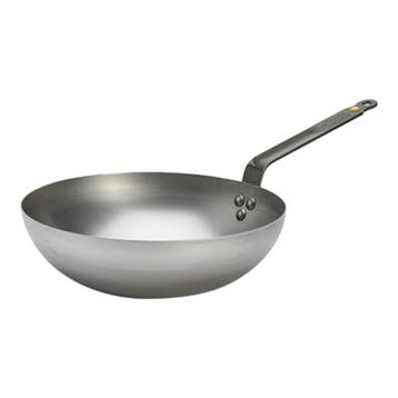 Wokpan | MINERAL B | Plaatstaal | Div. Warmtebronnen |, Verzenden, Nieuw in verpakking