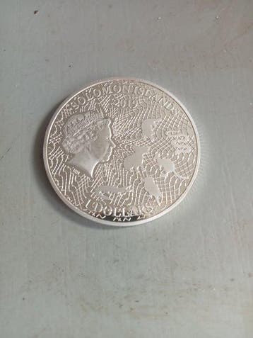 Australië. Elizabeth II. 1 Dollar 2019 - 1 Oz 0.999 silver