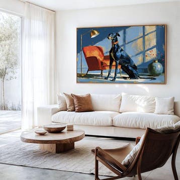 Iconica - The Elegant Greyhound - Unique 1/1 XXL (100 x 150