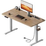Zit sta bureau - Elektrisch - Verstelbaar - 140x60 cm - Esdo, Verzenden