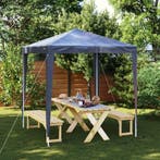 vidaXL Partytent 2x2 m blauw, Verzenden