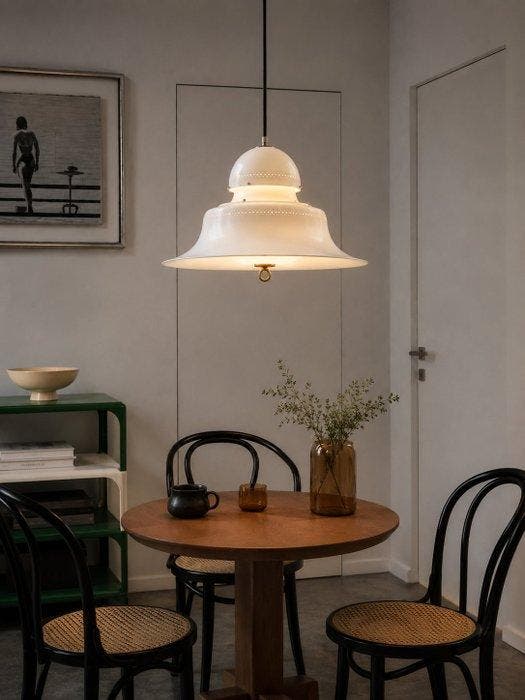Kartell - Sergio Asti - Lustre - KD14 - Polycarbonate, Antiek en Kunst, Antiek | Verlichting