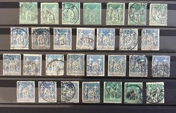 France, Bulgarie, Tchécoslovaquie, etc. - Belle collection —