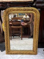 Spiegel - Hout, Glas, Gips - Hoogte : 76 cm