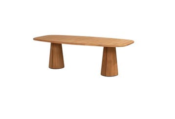Taste by 4 Seasons Capri teak tuintafel barrel met blad, Nieuw