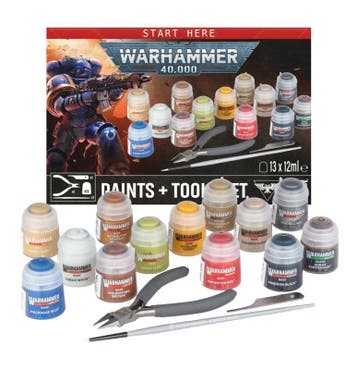 Warhammer 40K paints plus tools 11th edition (Warhammer, Hobby & Loisirs créatifs, Wargaming, Ophalen of Verzenden