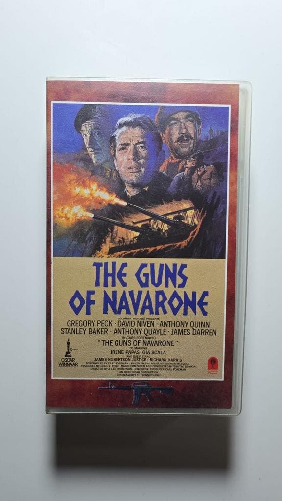 THE GUNS OF NAVARONE (VHS), Cd's en Dvd's, VHS | Film, Gebruikt