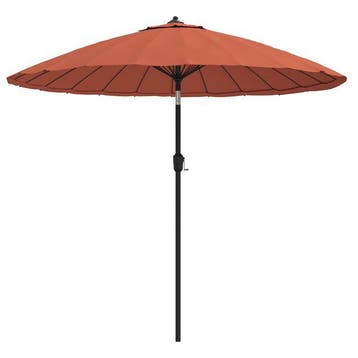 Parasol 250 cm terre cuite - Jusqua epuisement des stocks, Verzenden