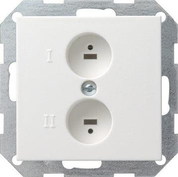 Gira Systeem 55 Schakelmateriaalinzetstuk - 040227, Verzenden, Nieuw