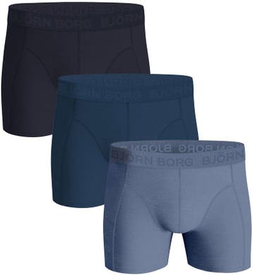 Bjorn Borg Boxers 3Pack Stretch Blauw maat L Heren, Kleding | Heren, Ondergoed, Verzenden, Bjorn Borg, Boxer