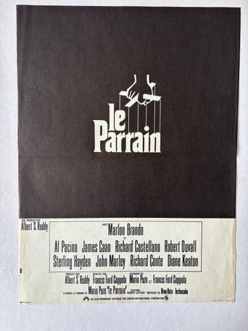 Francis Ford Coppola - Le Parrain (The Godfather) –