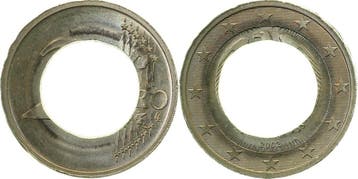 Duitsland Fehlpraegung 2 Euro 2002 A ohne Pille gepraegt..., Verzenden, België