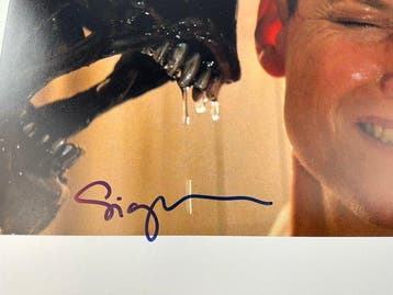 Alien - Sigourney Weaver (Ellen Ripley) - Authentic Signed, Nieuw