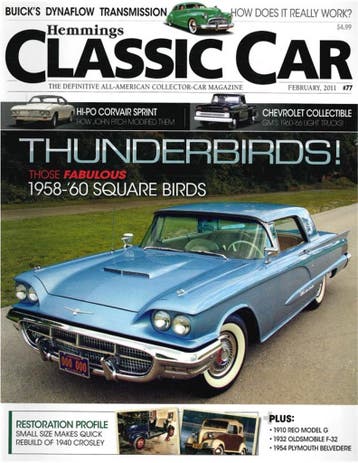 2011 HEMMINGS CLASSIC CAR MAGAZINE 77 ENGELS