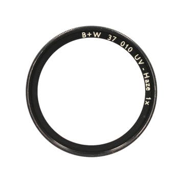 B+W UV-filter 37mm met garantie, Ophalen of Verzenden, Gebruikt