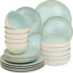 tectake Serviesset Mare van aardewerk, voor 6 personen - 24, Huis en Inrichting, Verzenden, Nieuw