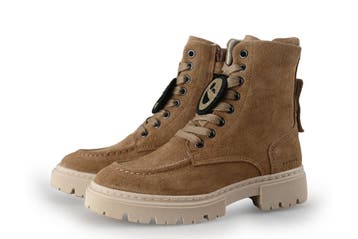 Nubikk Veterboots Meisjes in maat 30 Bruin, Verzenden, Jongen of Meisje, Nubikk, Schoenen