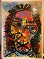 Peter Robert Keil (1942) - Abstrakte Übermalung