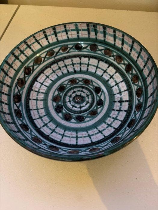 Robert Picault - Fruitschaal - Keramiek, Antiquités & Art, Antiquités | Verre & Cristal