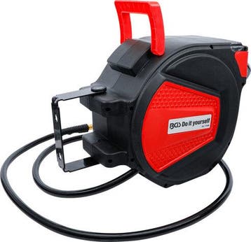 Persluchtslang met oproller automatisch 12 m + 2 m, Verzenden, Nieuw