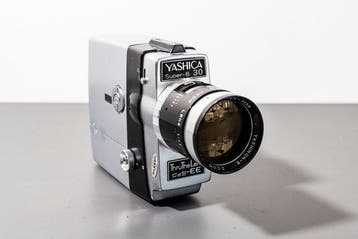 Chinon, Yashica, Elmo 3 vintage 8mm filmcamera’s: Yashica