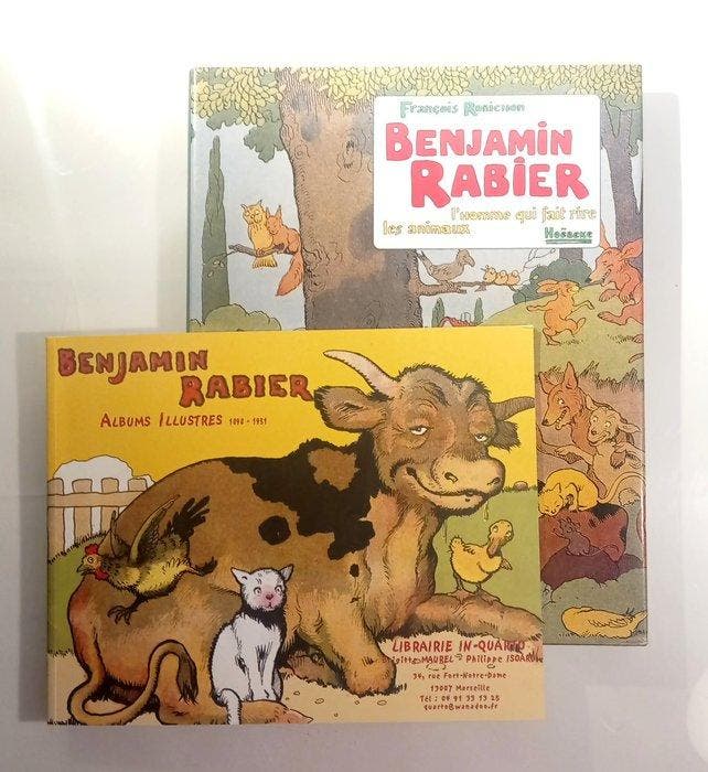 Benjamin Rabier - LHomme qui Fait Rire les Animaux +, Livres, BD