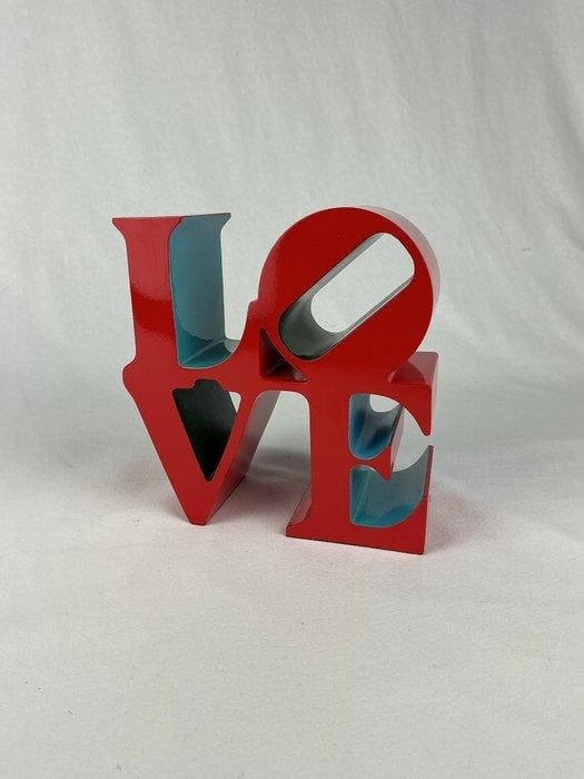 Editions Studio - Robert Indiana (1928-2018) - sculptuur,, Maison & Meubles, Maison & Meubles | Autre