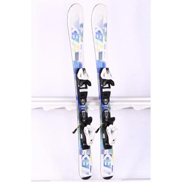 97 kinder skis WEDZE TEAM 300, blue/white + Tyrolia SLR 4.5, Verzenden, Gebruikt