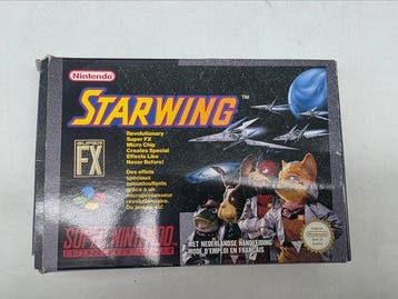 Nintendo - Snes - STARWING - Pal - FAH release - First, Nieuw