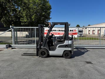 Nissan 1.5 ton op LPG, LPG, Heftruck, Ophalen of Verzenden, 1000 tot 2000 kg
