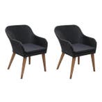 Tuinstoelen Rattan 2st | -47% Retour Deal | Snel zijn!, Verzenden, Zo goed als nieuw, Rotan