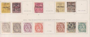 Levant - Collection de timbres