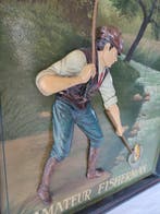 Wanddecoratie - Panneau décoratif vintage en relief –