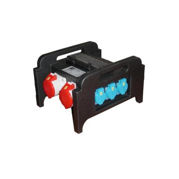 Connectra KSN-01 Verdeelkast – 32A 5P – 6x Schuko, Verzenden, Nieuw