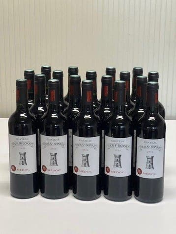2016 Chateau Tour Saint Bonnet. - Médoc - 12 Flessen (0.75