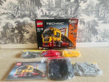 Lego Set - 8109 - Technic - Flatbed Truck