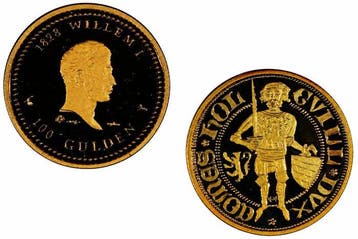 Nederland. – 2 Historical Restrikes – Willem I and Willem V, Postzegels en Munten