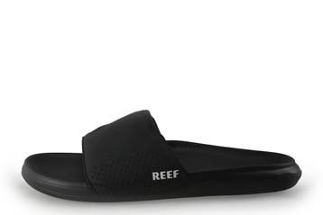 Reef Slippers in maat 43 Zwart, Kleding | Heren, Slippers, Verzenden, Zwart, Zo goed als nieuw