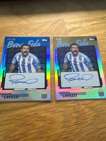 2026 Topps Topps Team Set Argentina 2026 Ezequiel Lavezzi, Collections