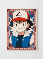 AMBER ROW - Ash Ketchum - Version Iconique - Tirage unique