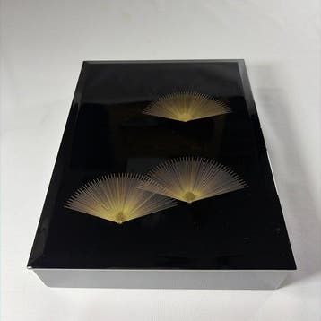 Aizu-NuriLacquerware Gold Maki-e - Boîte - Bois, laque, Antiquités & Art