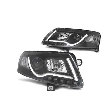 PHARES AVEC DE DAYLIGHT XENON AUDI A6 4F 04-08 FOND NOIR, Verzenden, Nieuw