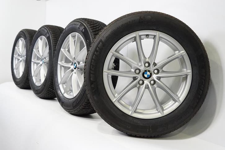 BMW X3 X4 G01 18 inch 618 M Velgen + Winterbanden Michelin R, Autos : Pièces & Accessoires, Pneus & Jantes, Enlèvement ou Envoi