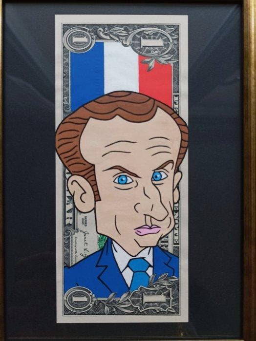 PSiKO - Macron The Biggest Melon, Antiek en Kunst, Kunst | Designobjecten