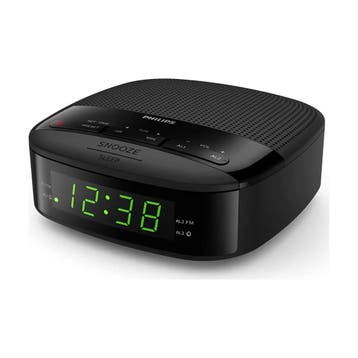 Philips Audio TAR3205/12 FM-radio, dubbel alarm, slaaptim..., Ophalen of Verzenden